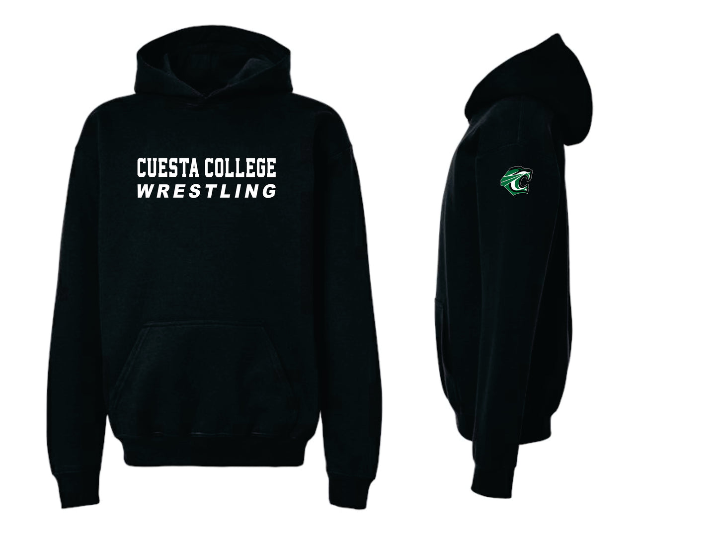 Cuesta Wrestling Design 6, Tshirt, Athletic Shirt, Long Sleeves & Hoodie