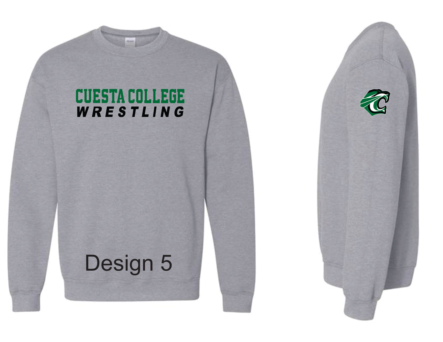 Cuesta Wrestling Crewnecks