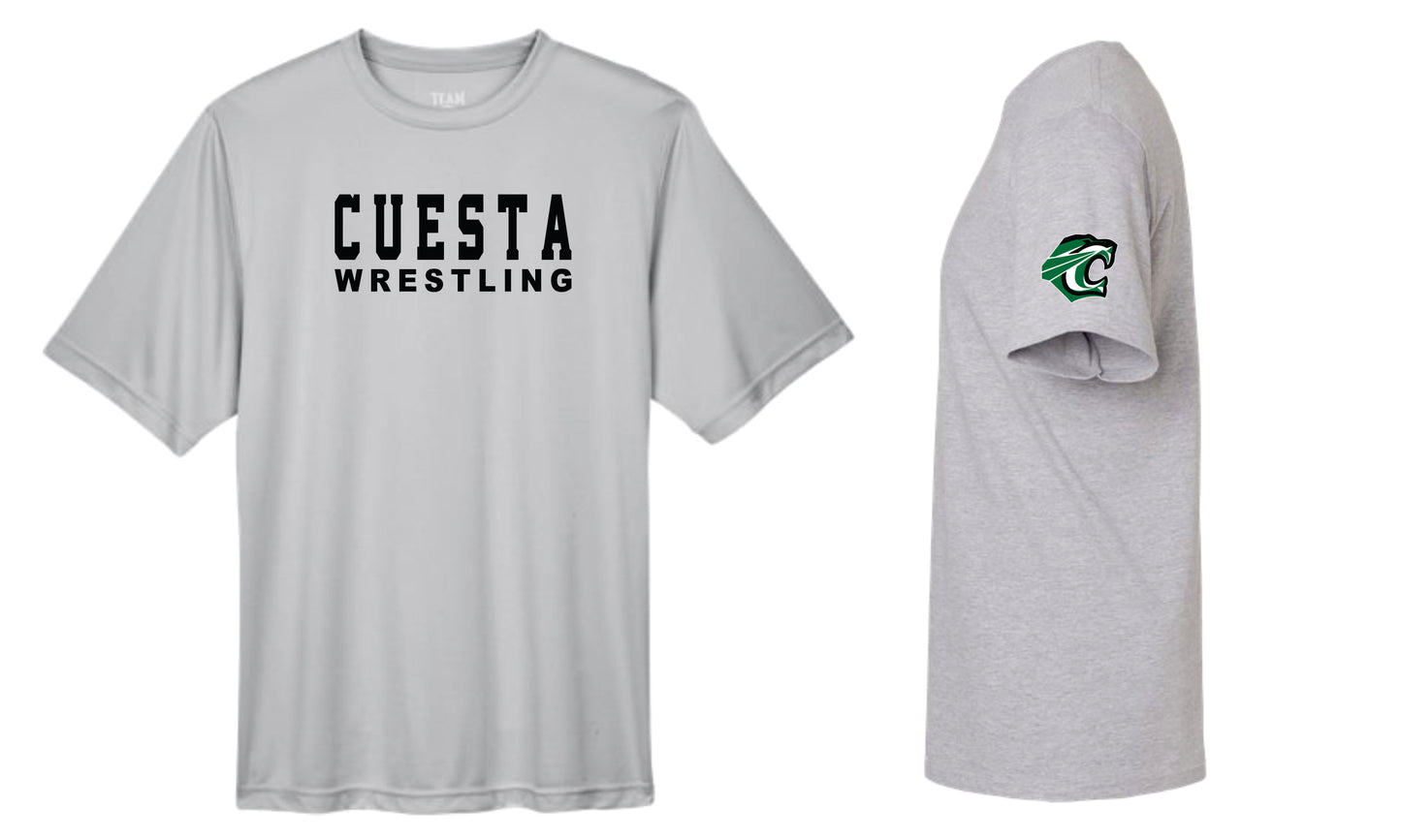 Cuesta Wrestling Design 3, Tshirt, Athletic Shirt, Long Sleeves & Hoodie