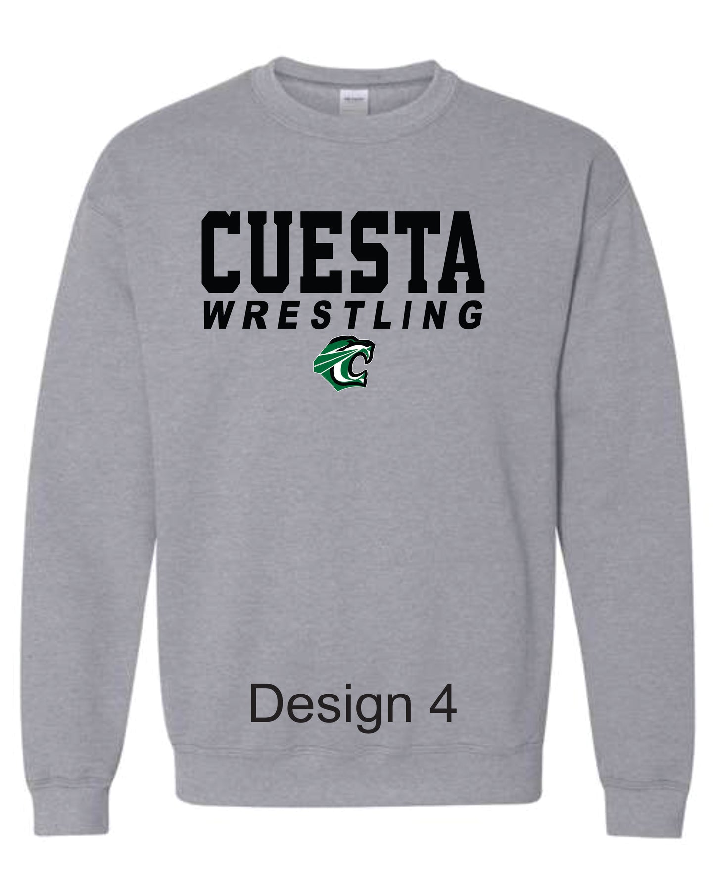 Cuesta Wrestling Crewnecks