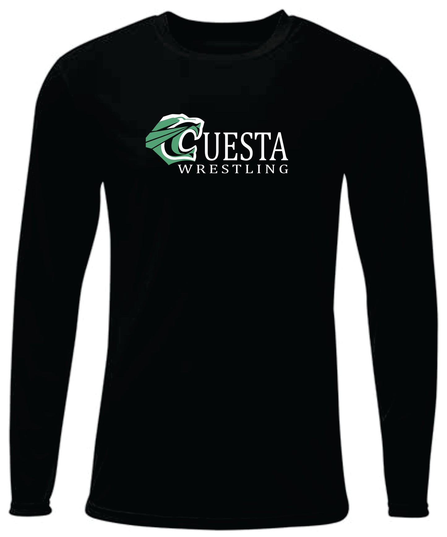 Cuesta Wrestling Design 2, Tshirt, Athletic Shirt, Long Sleeves & Hoodie