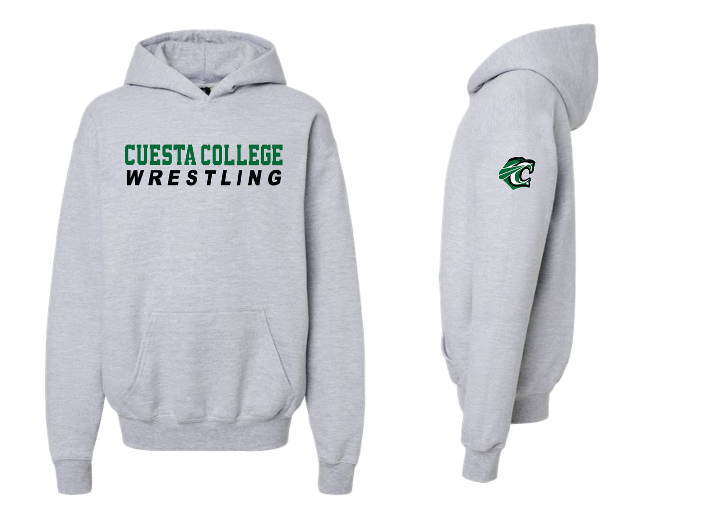 Cuesta Wrestling Design 5, Tshirt, Athletic Shirt, Long Sleeves & Hoodie