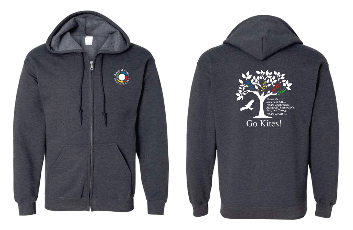 Almond Acres Charter Academy Zip Up