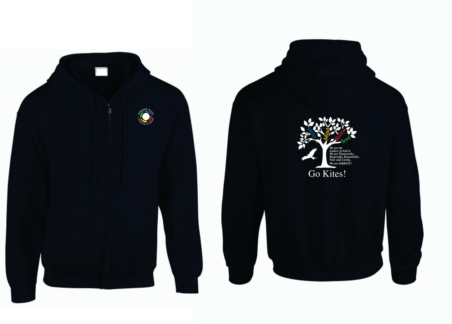 Almond Acres Charter Academy Zip Up