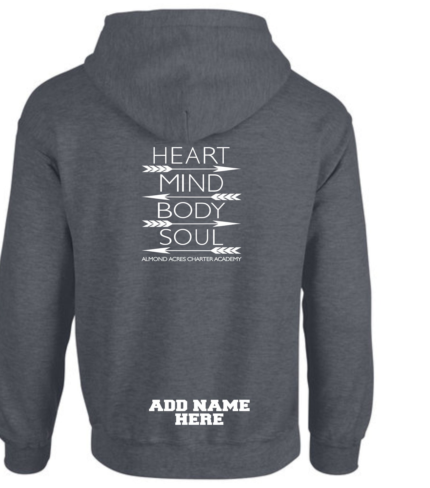 Heart Mind Body Soul Zip Up
