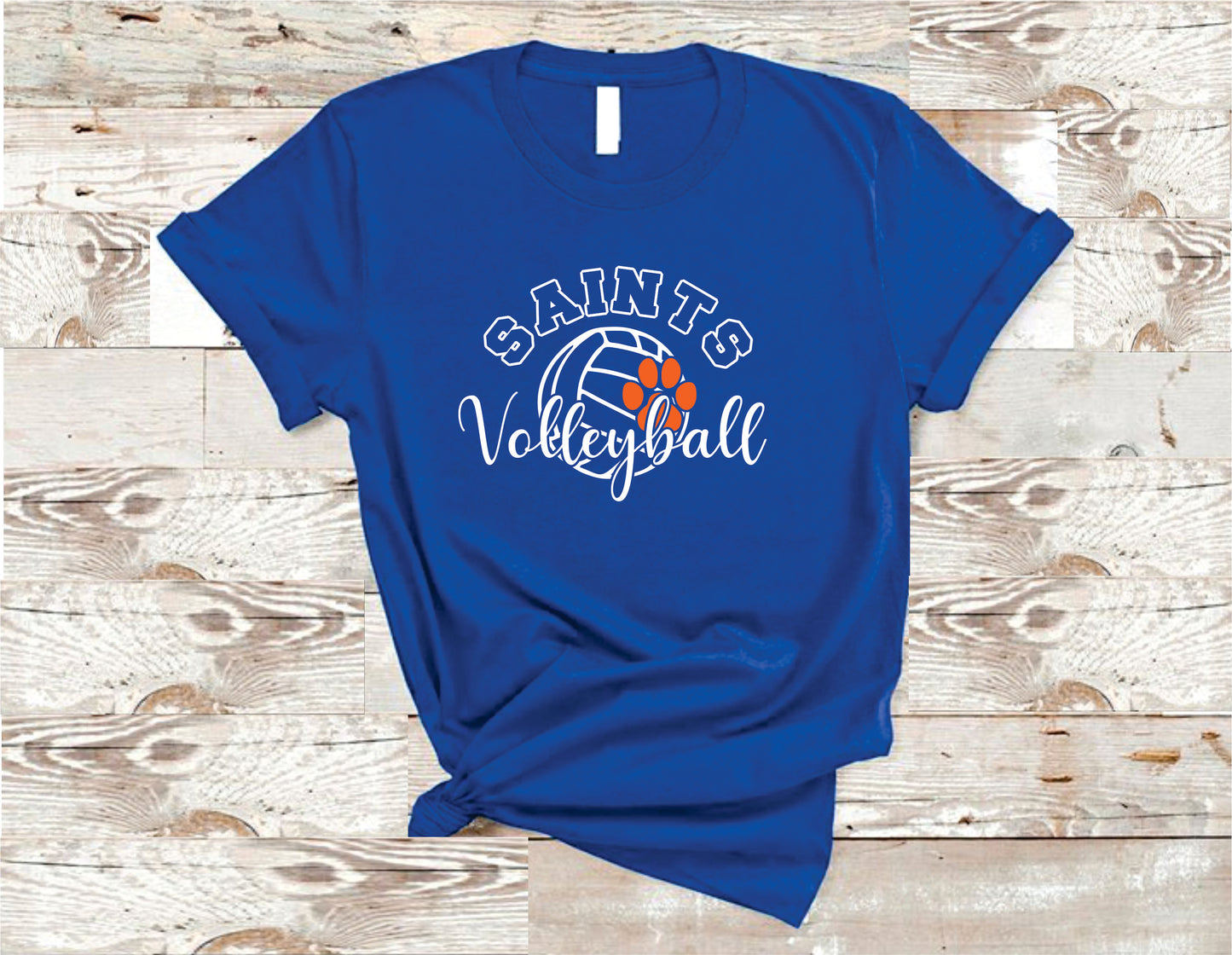 Saints Volleyball ADULT Tshirt