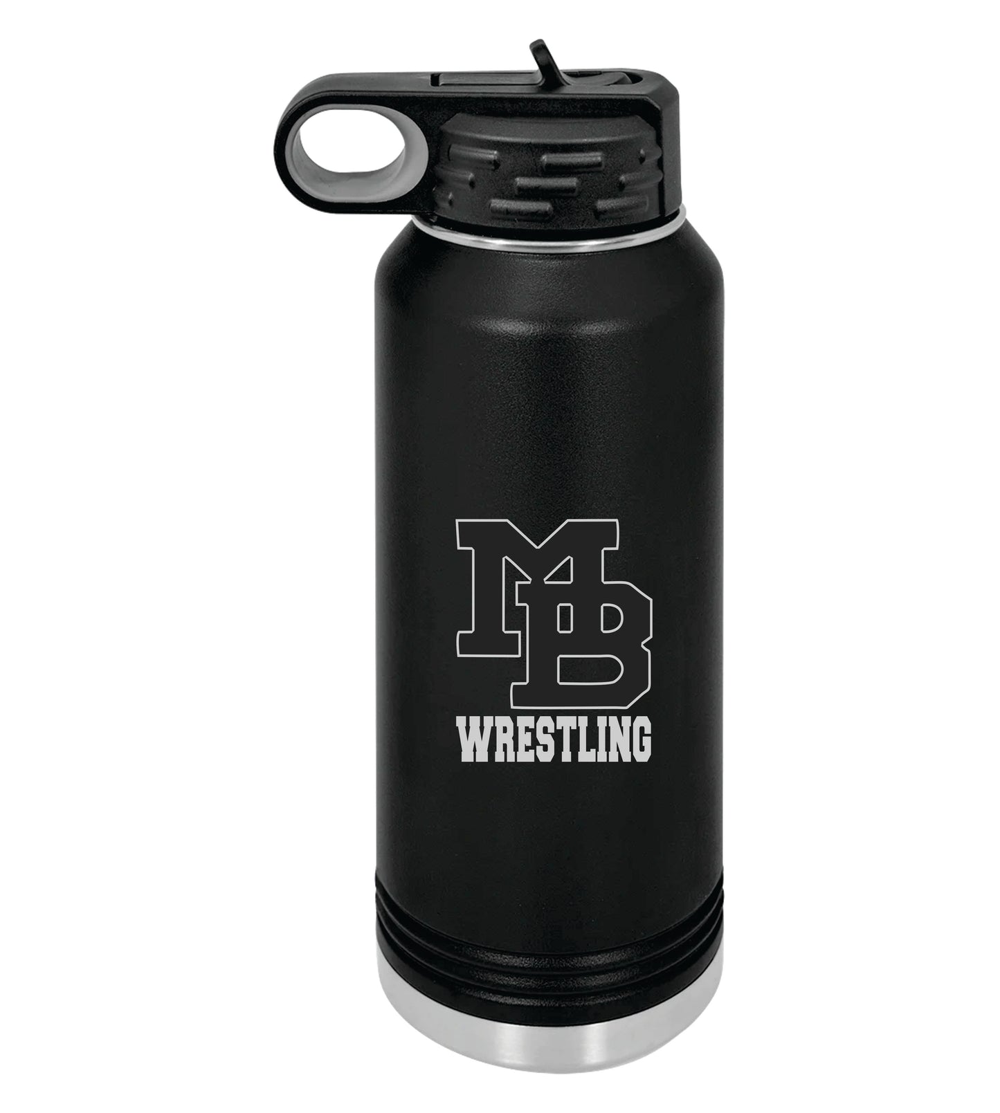 MB Wrestling 32oz Water Bottle