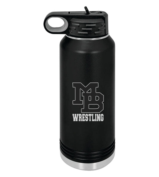 MB Wrestling 32oz Water Bottle