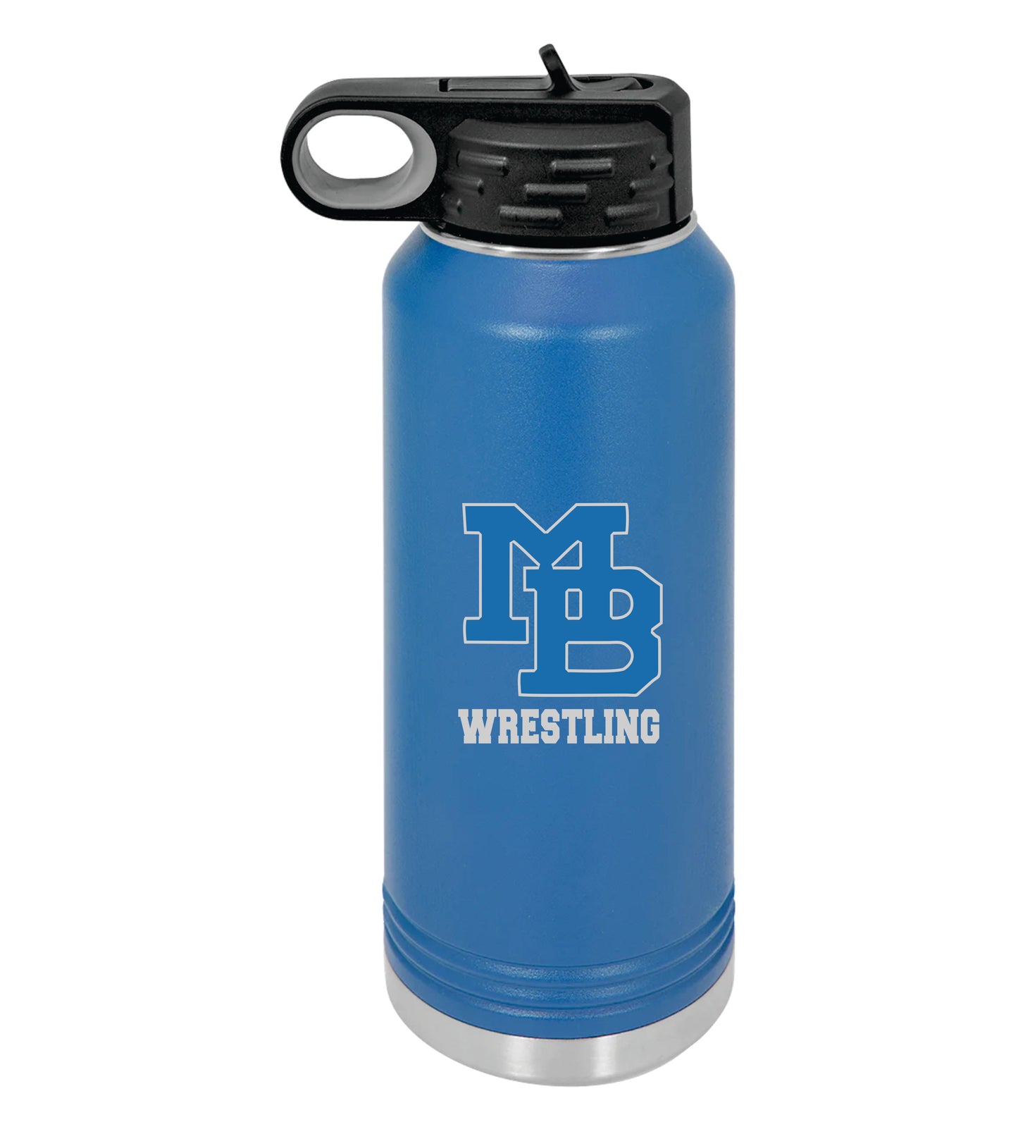 MB Wrestling 32oz Water Bottle