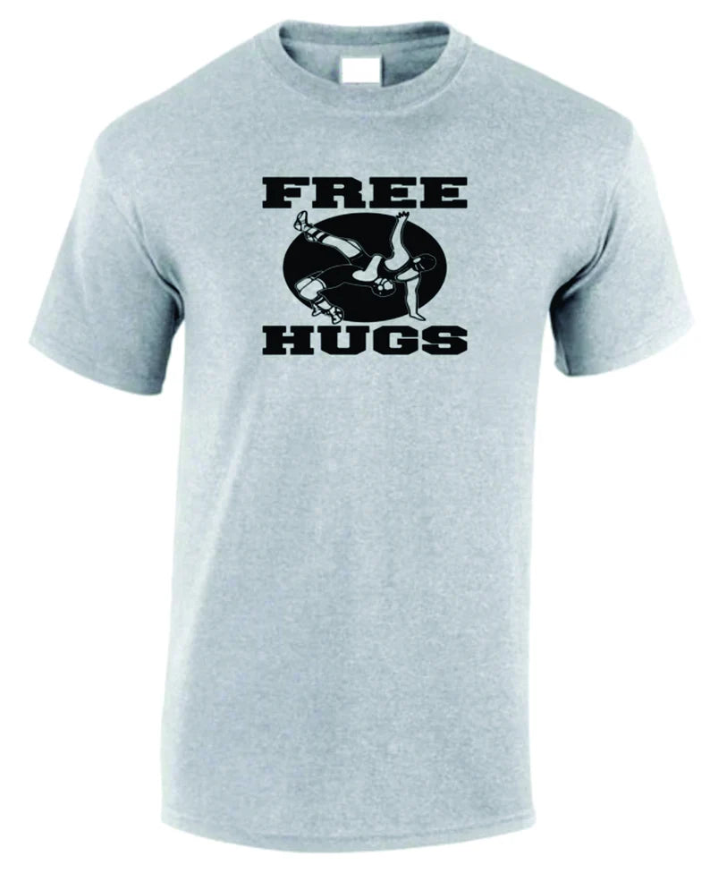 Free hugs wrestler shirt