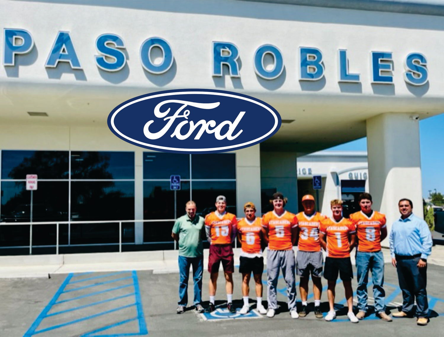 Paso Robles Ford has helps sponsor multiple Atascadero sports,  THANK YOU  