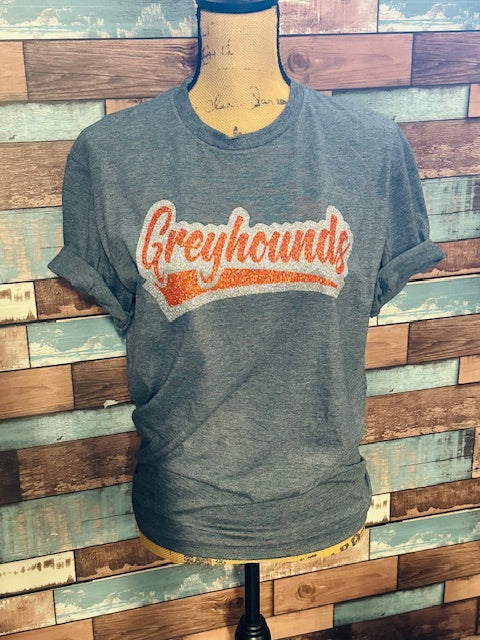 Greyhounds glitter shirt