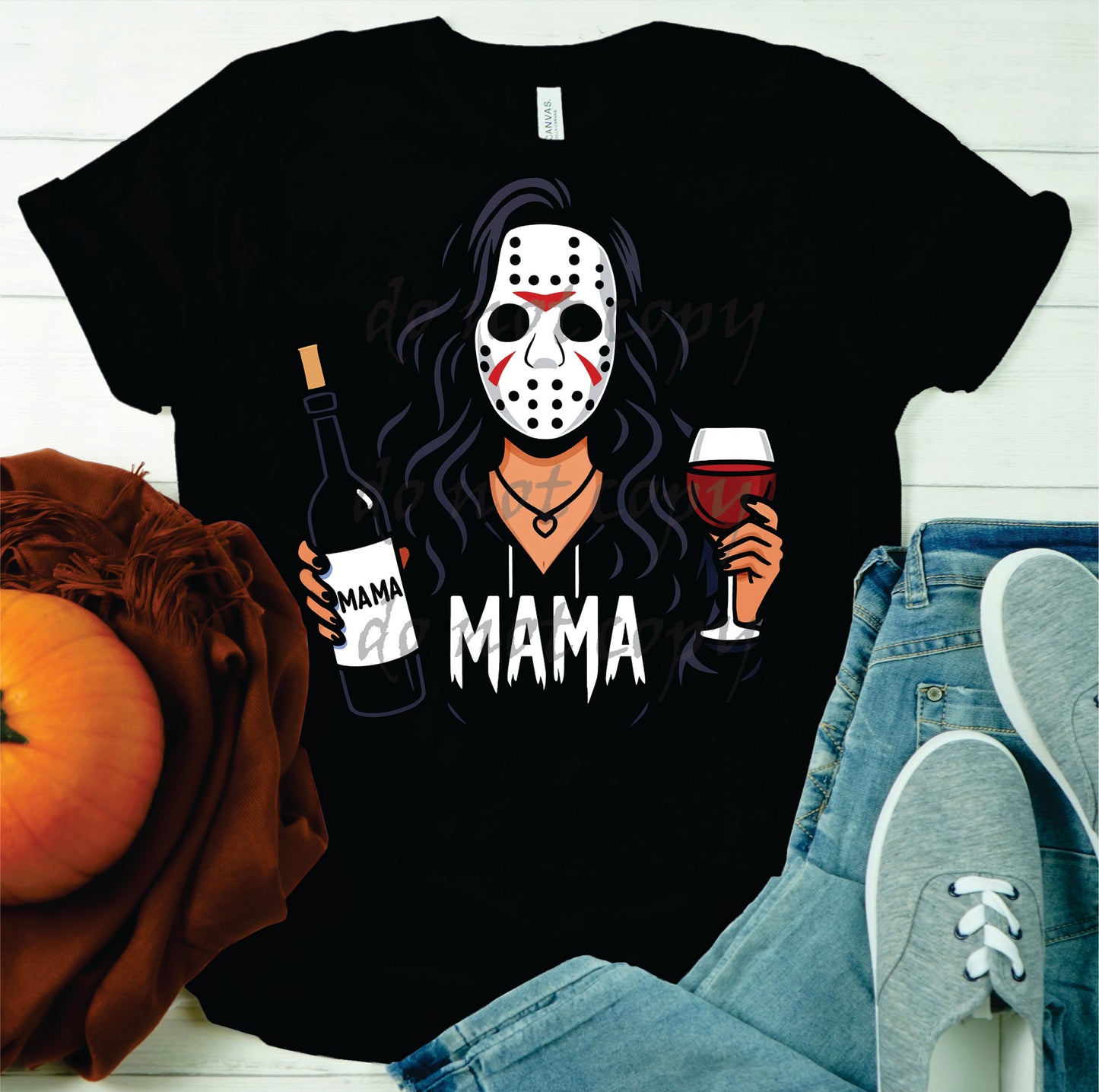 Mama Halloween Character Apparel