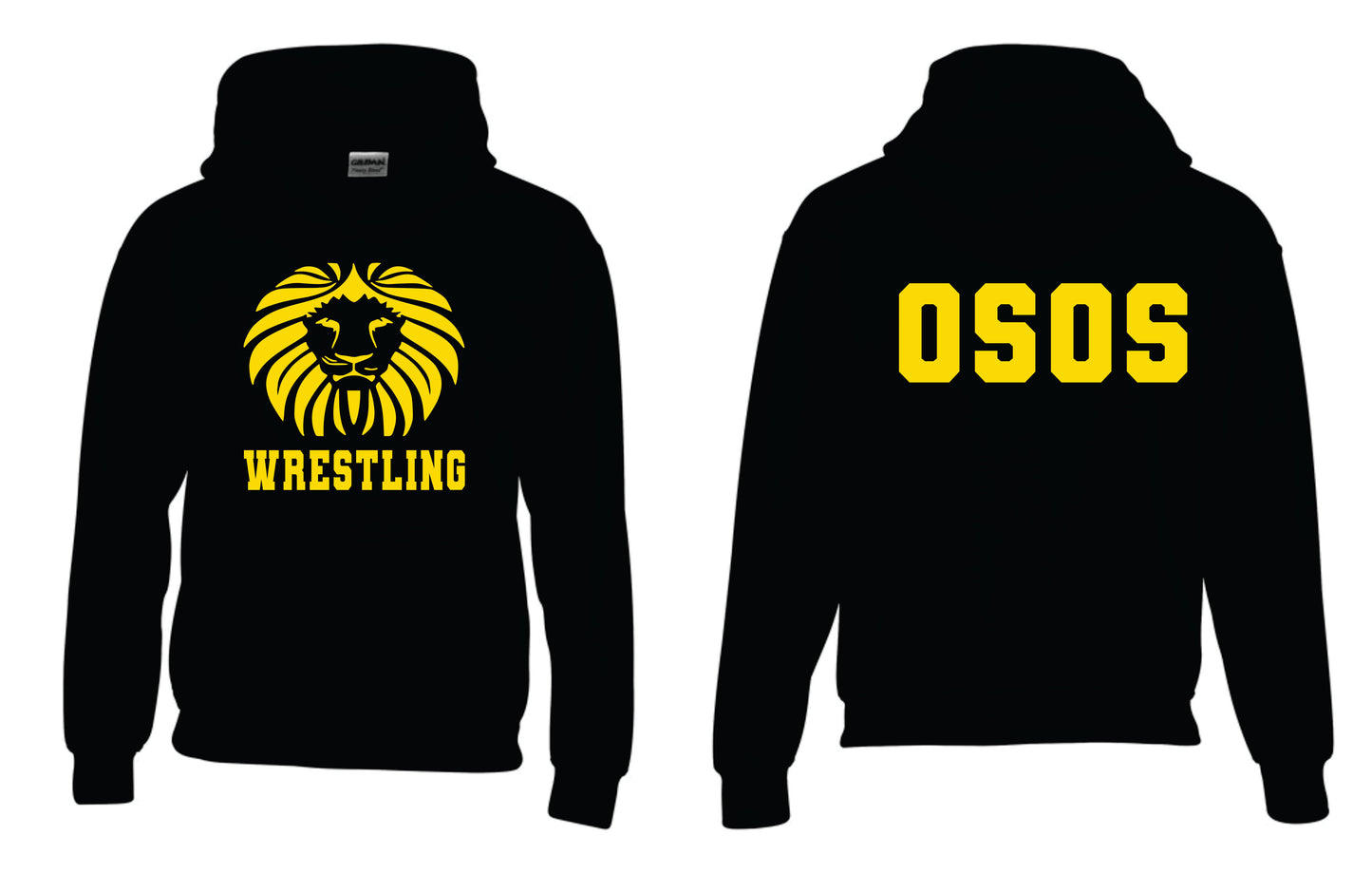 Los Osos Wrestling Hoodie