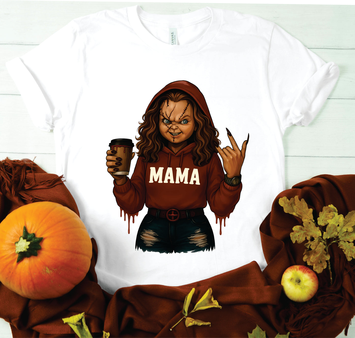 Mama Halloween Character Apparel