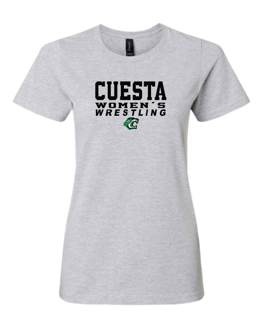 Cuesta Women's Wrestling Design 4 Tshirt, Athletic Shirt, Long Sleeve and Hoodie