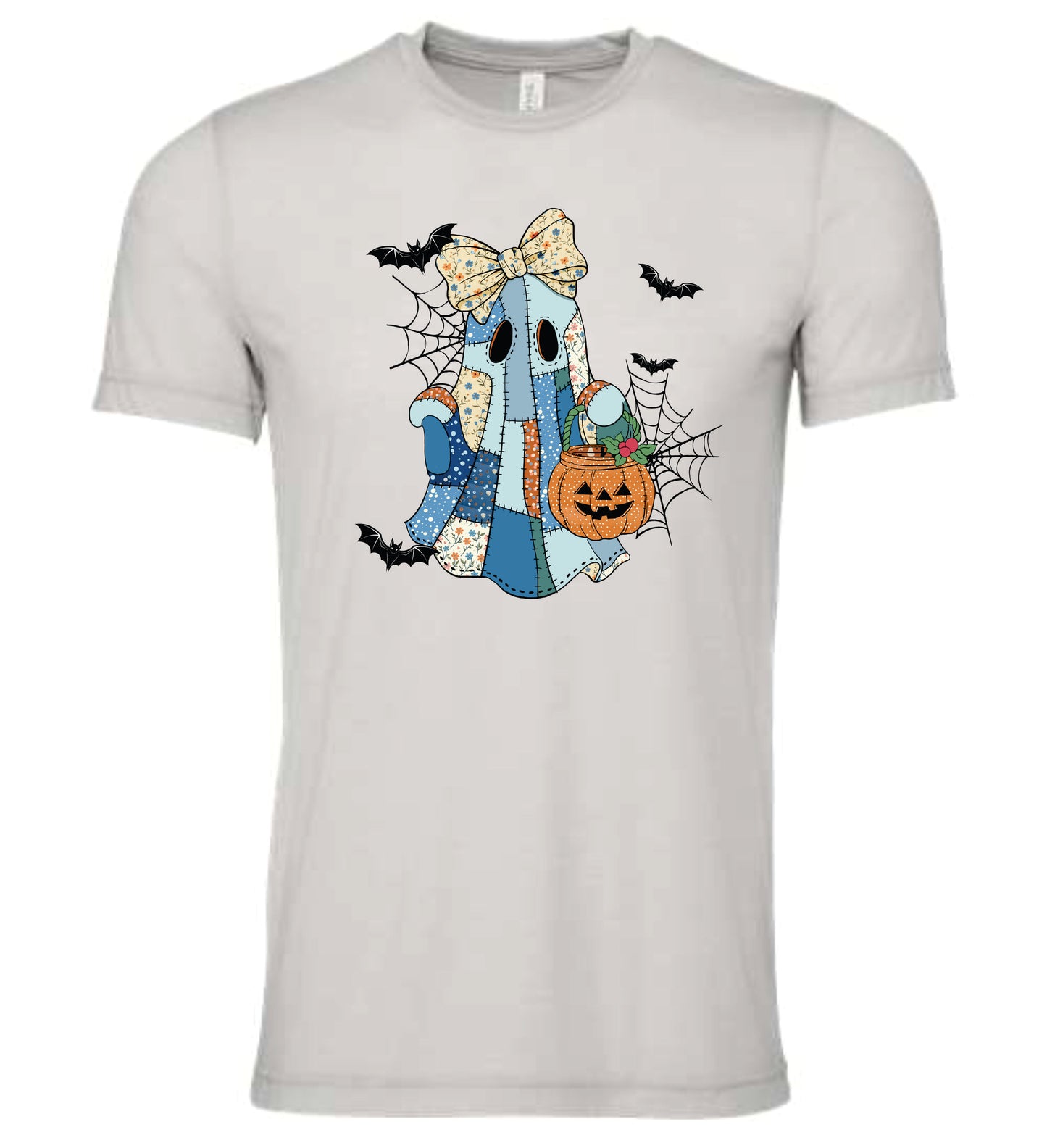 Patchwork Spooky Ghost Girl or Boy Apparel