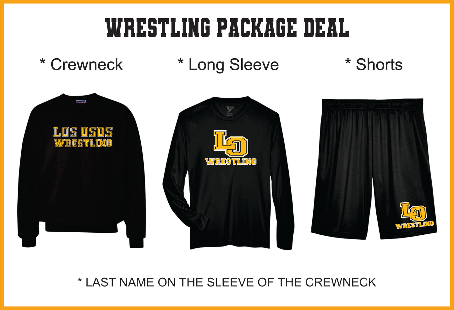 Los Osos Wrestling PACKAGE DEAL