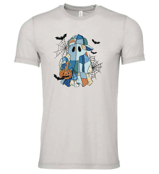 Patchwork Spooky Ghost Girl or Boy Apparel