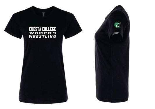 Cuesta Women's Wrestling Design 6 Tshirt, Athletic Shirt, Long Sleeve and Hoodie