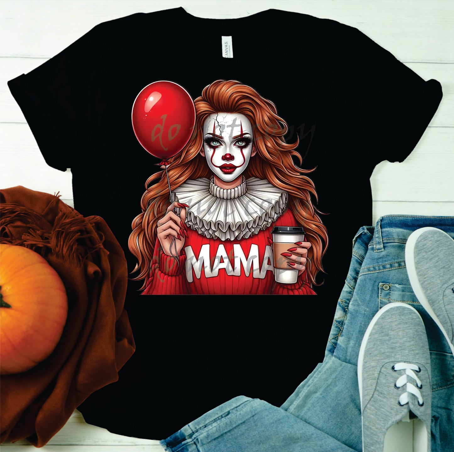 Mama Halloween Character Apparel