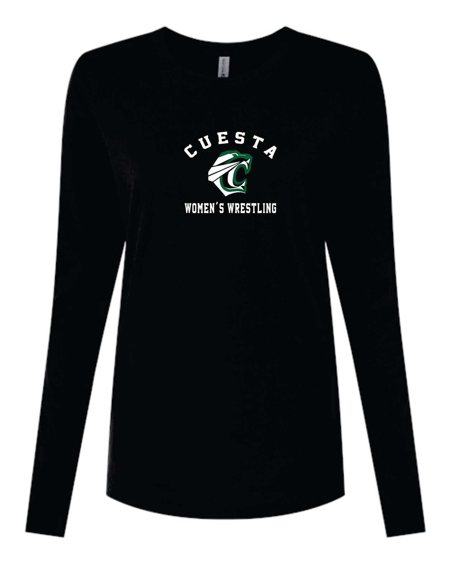Cuesta Women's Wrestling Tshirt, Athletic Shirt, Long Sleeve and Hoodie