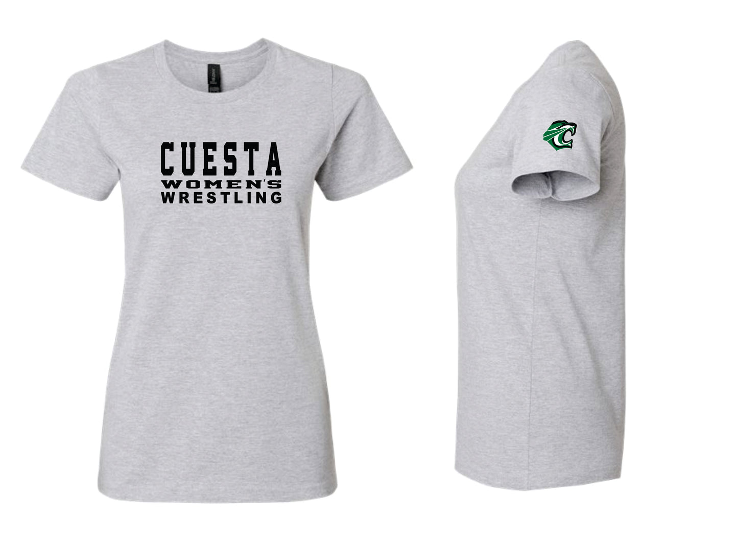 Cuesta Women's Wrestling Design 3 Tshirt, Athletic Shirt, Long Sleeve and Hoodie