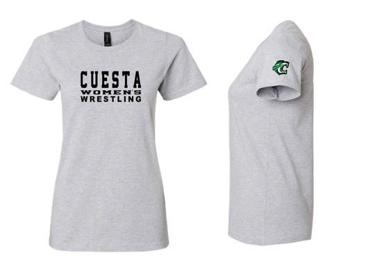 Cuesta Women's Wrestling Design 3 Tshirt, Athletic Shirt, Long Sleeve and Hoodie