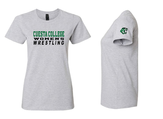 Cuesta Women's Wrestling Design 5 Tshirt, Athletic Shirt, Long Sleeve and Hoodie