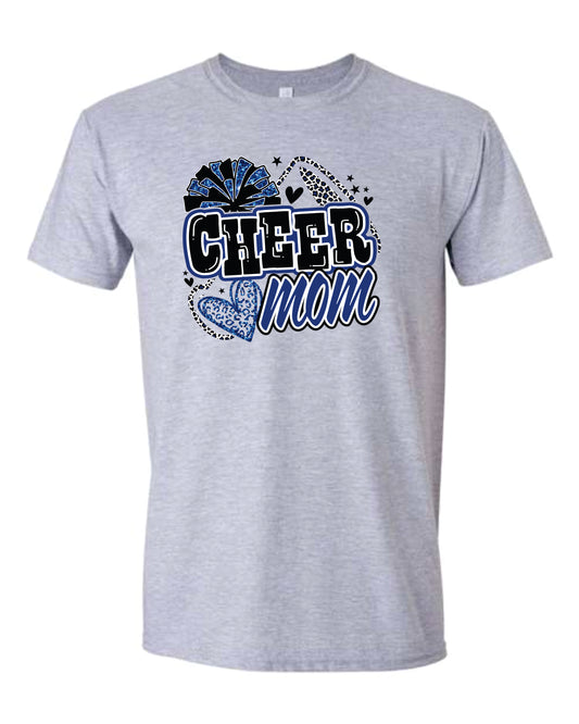 Cheer Mom Blue DTF Transfer