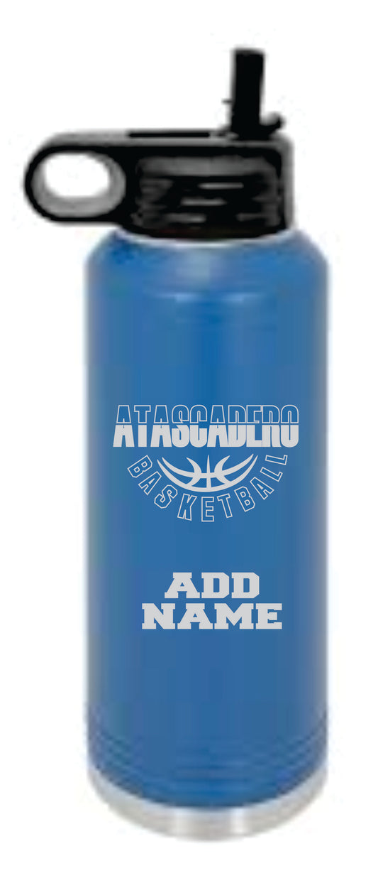 Atascadero Basketball Water Bottle