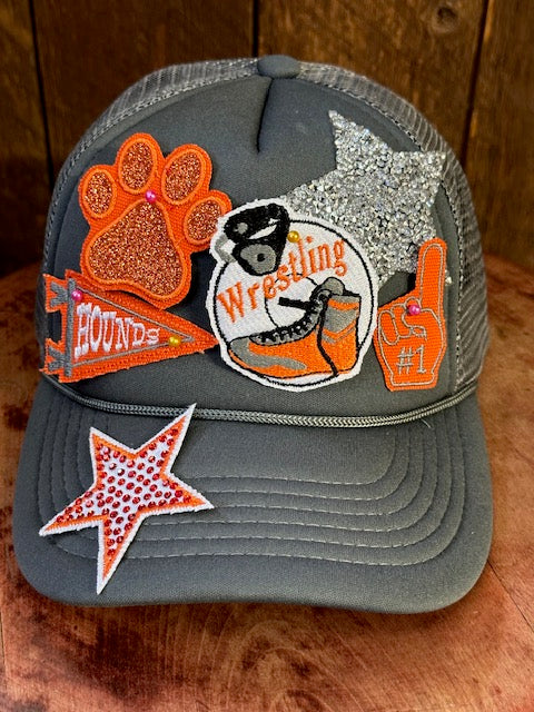 Hounds Wrestling Foam Hat