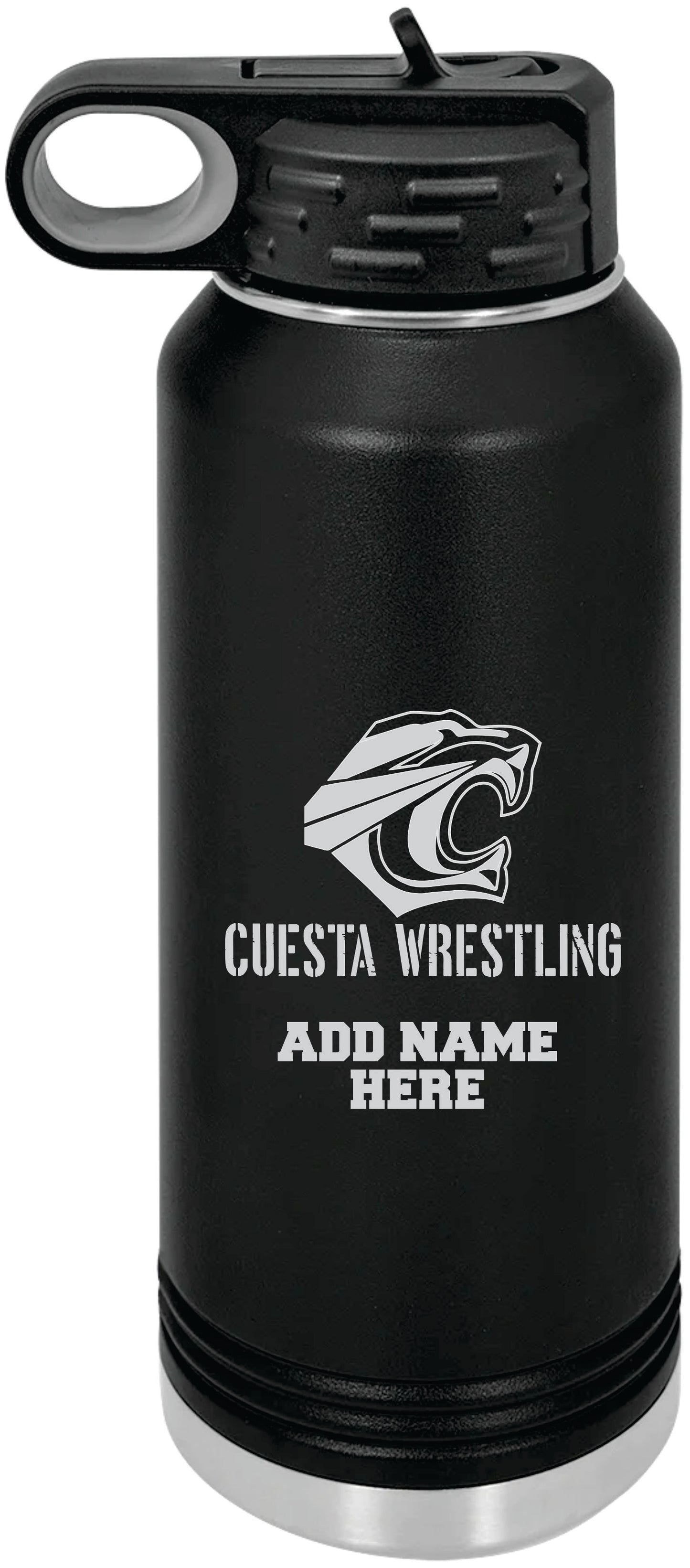 Cuesta Wrestling 32oz Water Bottle