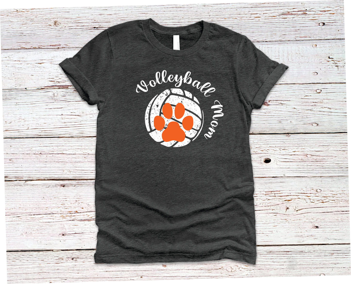 Volleyball MOM Paw Tshirt