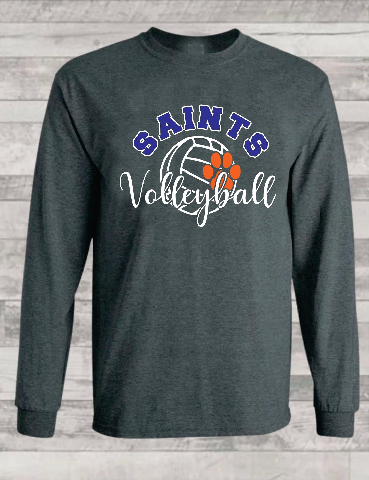 Saints Volleyball ADULT LONGSLEEVE