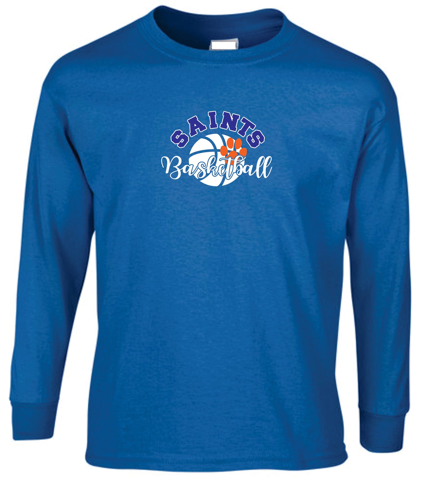 Saints Basketball LONG SLEEVE