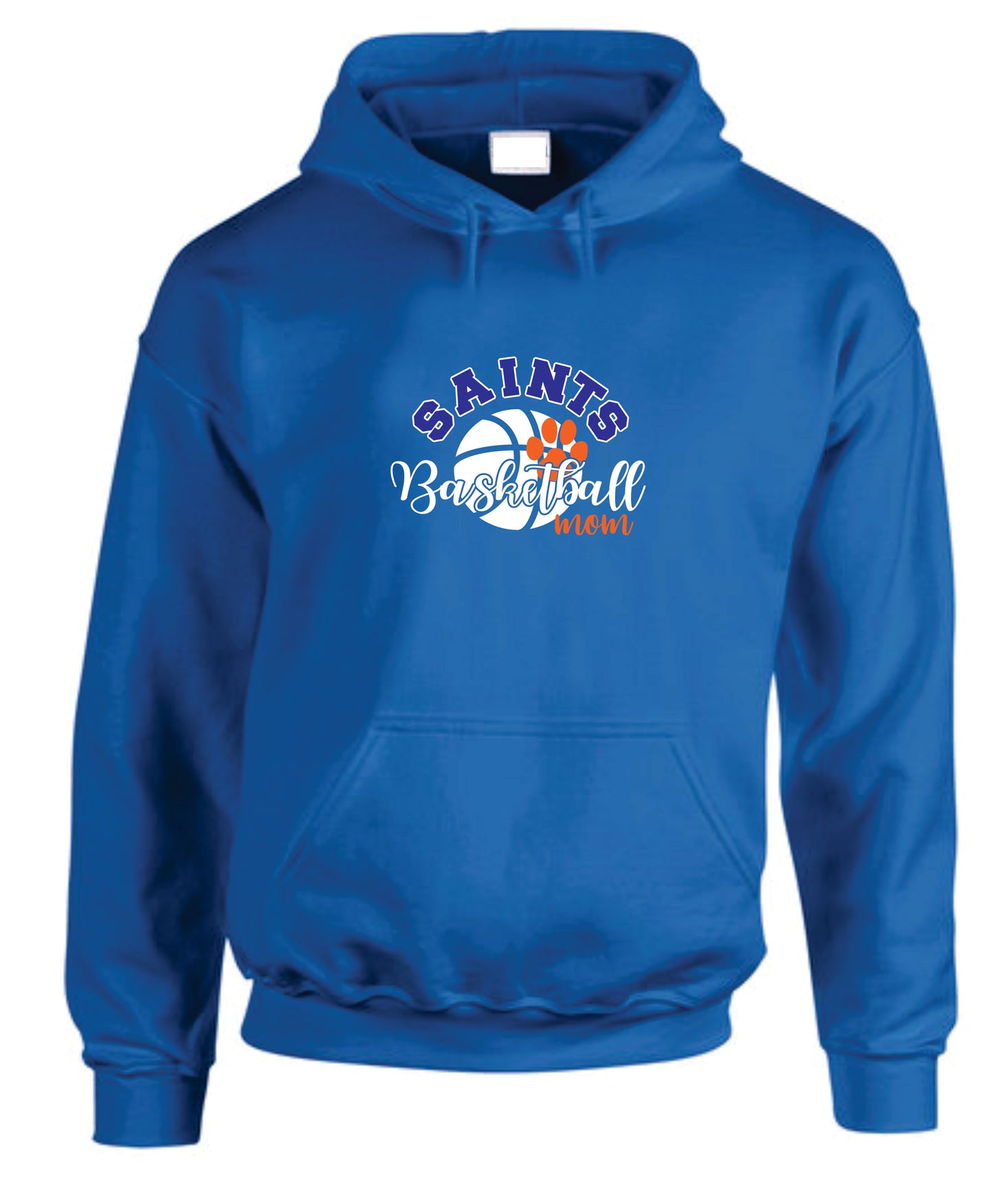 Saints Basketball Mom Hoodie