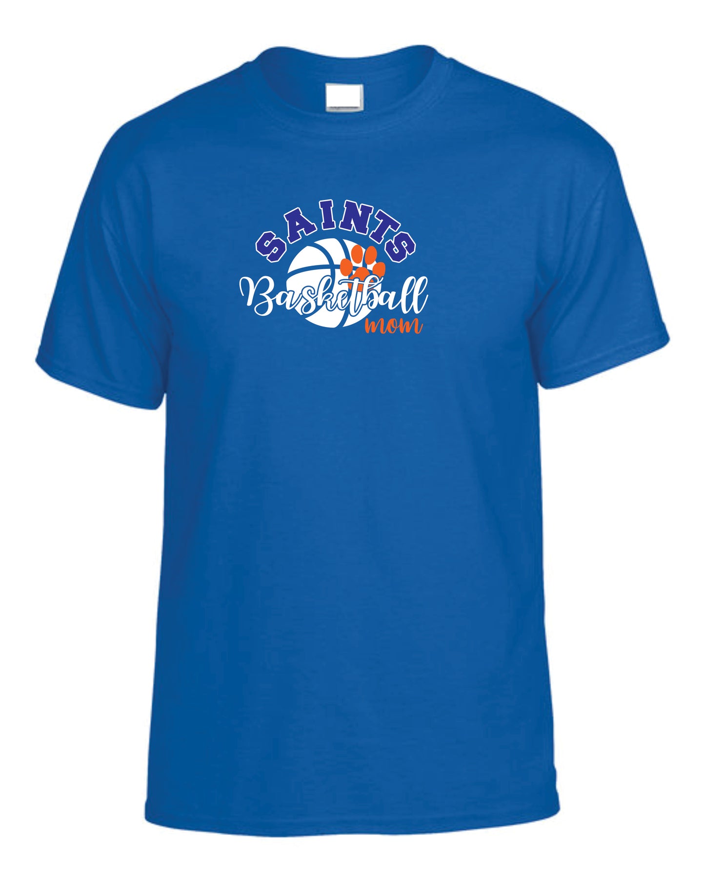 Saints Basketball Mom Tshirt