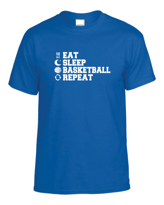 Eat Sleep Basketball Tshirt