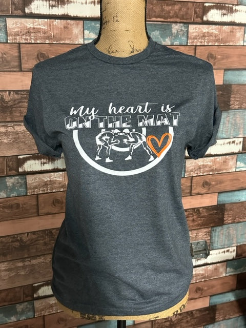 My Heart is on the Mat Tshirt